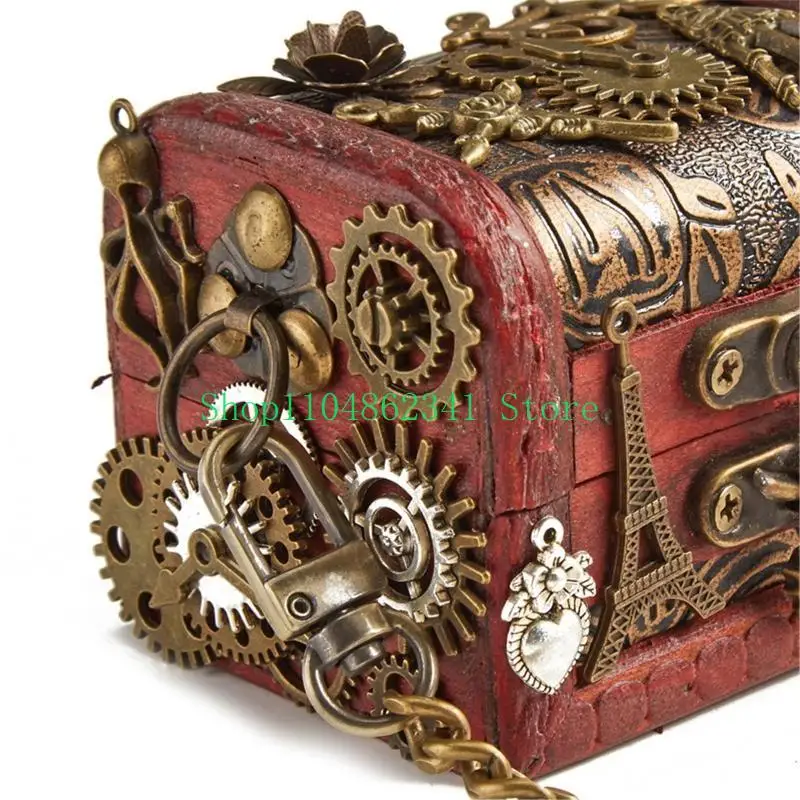 حقيبة كتف steampunk 5Asd steampunk القوطية التروس كروسودي محفظة steampunk حقيبة المجوهرات