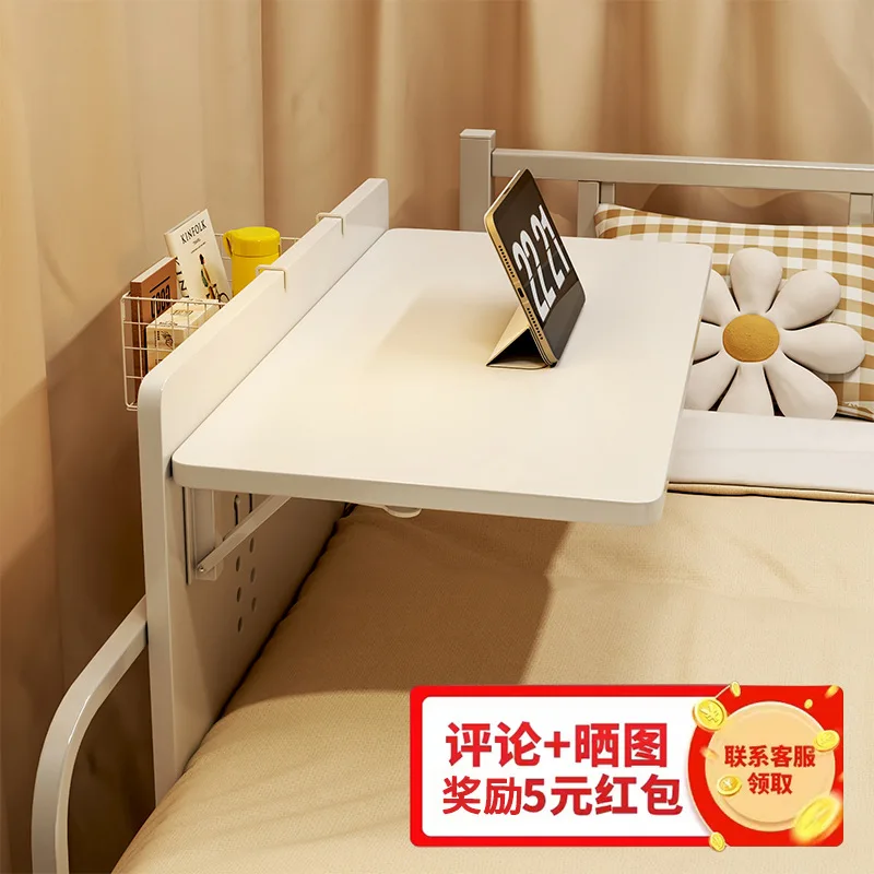 Aoliviya Dormitory on Bed Small Table Desk Dormitory Top Bunk Table Side Hanging Folding Table Computer Desk Bed Dormitory