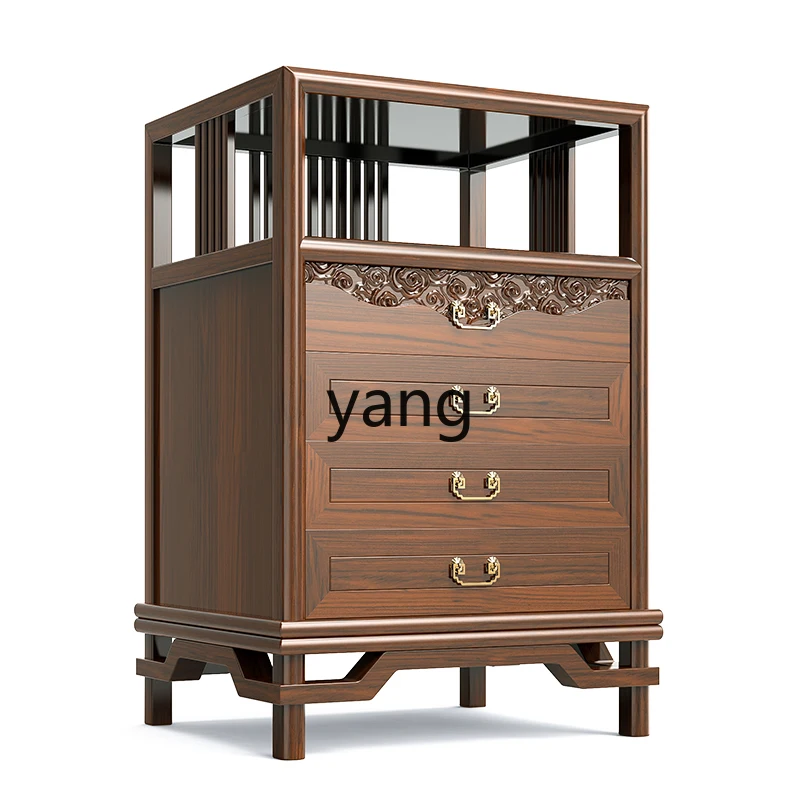 CX New Chinese Solid Wood Safe Invisible Household Anti-theft Living Room Bedroom Storage All-steel Large Capacity Safe