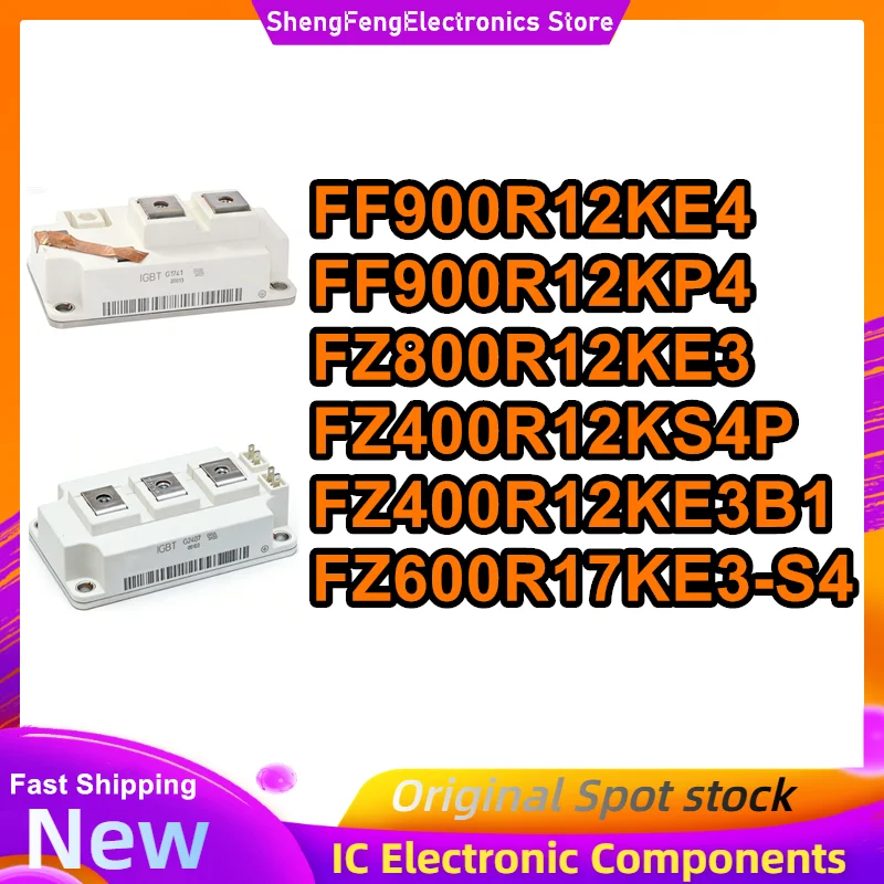 FF900R12KE4 FF900R12KP4 FZ800R12KE3 FZ400R12KS4P FZ400R12KE3B1 FZ600R17KE3-S4 IGBT Power Module
