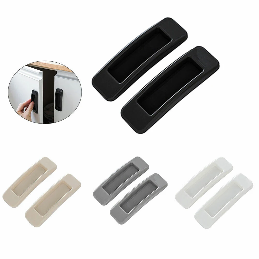 Easy To Install Multi-purpose Handle Tear-and-stick Installation Easy To Slide Windows Or Drawers No Screws Required