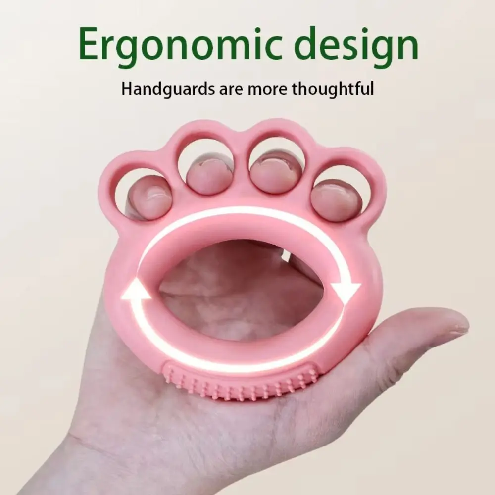 Silicone Material Hand Grip Trainer Ergonomic Design Adjustable Resistance Hand Exerciser Lightweight Build Compact Size