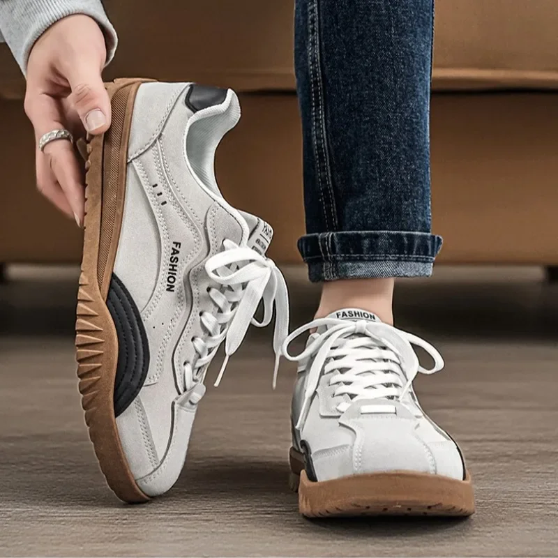 2026 Spring New Fashion Soft Sole Board Shoes for Man Casual Comfortable Men's Sport Shoes Breathable Versatile Man Shoes