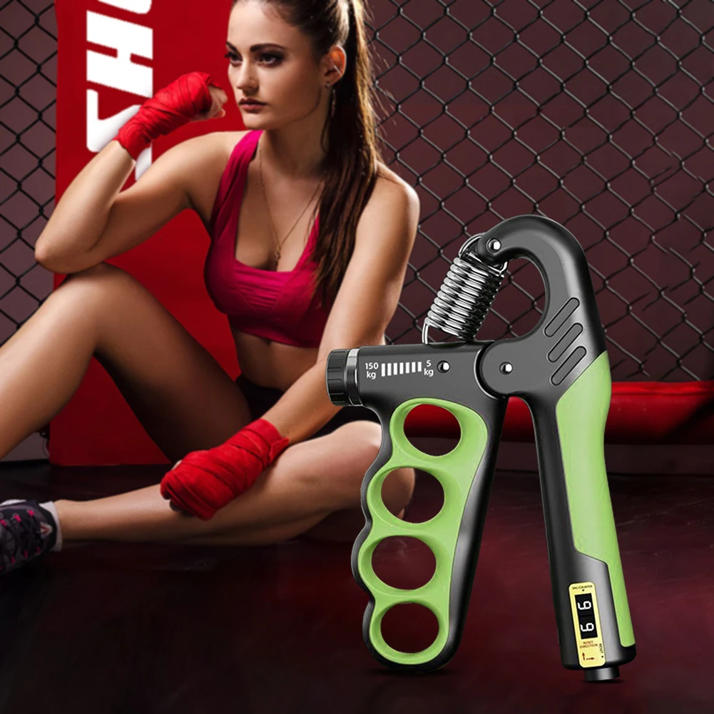 Hand Grip Strengthener Grip Strength Trainer Anti Slip Arm Wrist Forearm Trainer 5-150KG Resistance Adjustable for Gym Fitness - Image 6