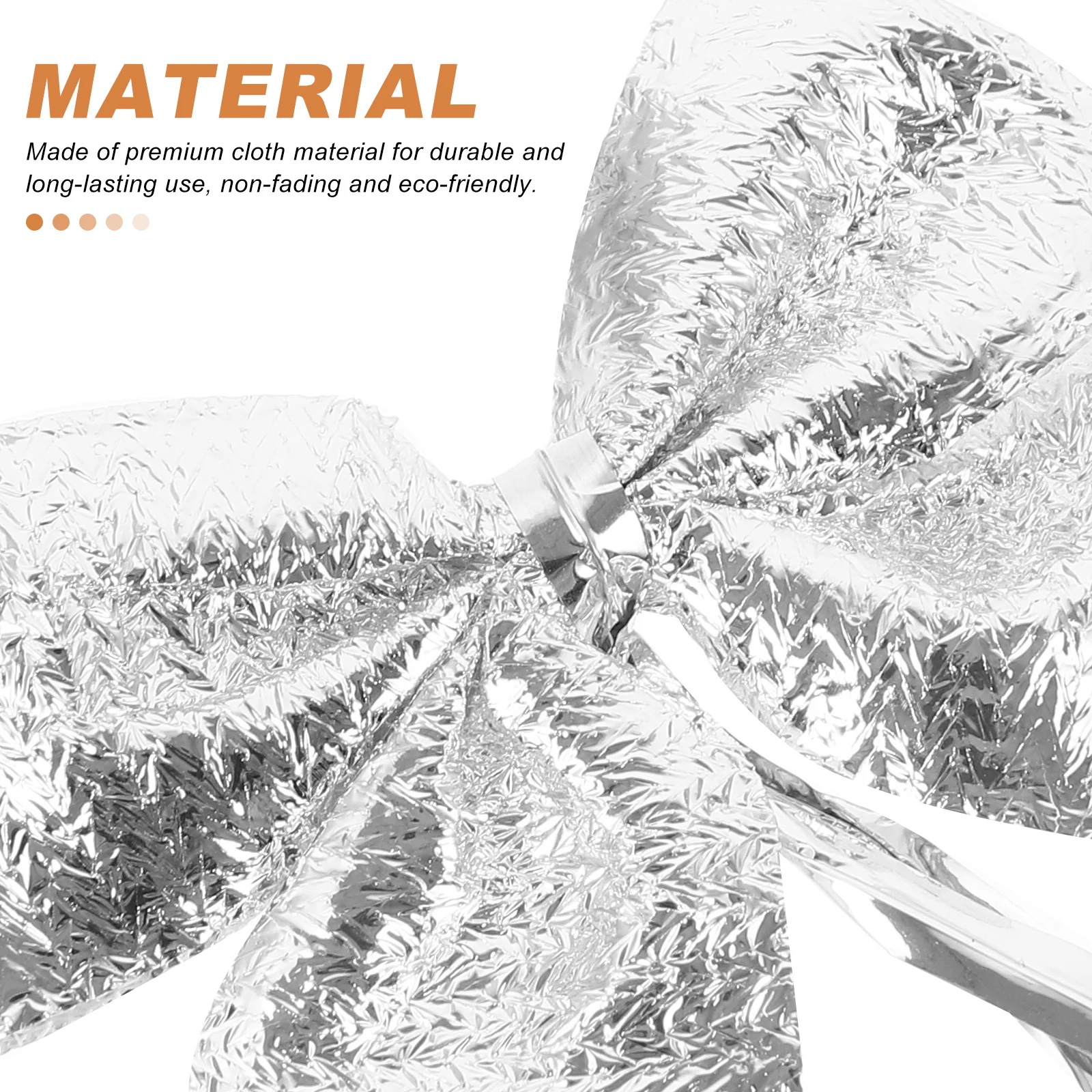 

24Pcs Christmas Glitter Bowknots Decorations Eco Friendly Xmas Tree Bow Pendant for Holiday Party Decor Christmas Bowknot Decor