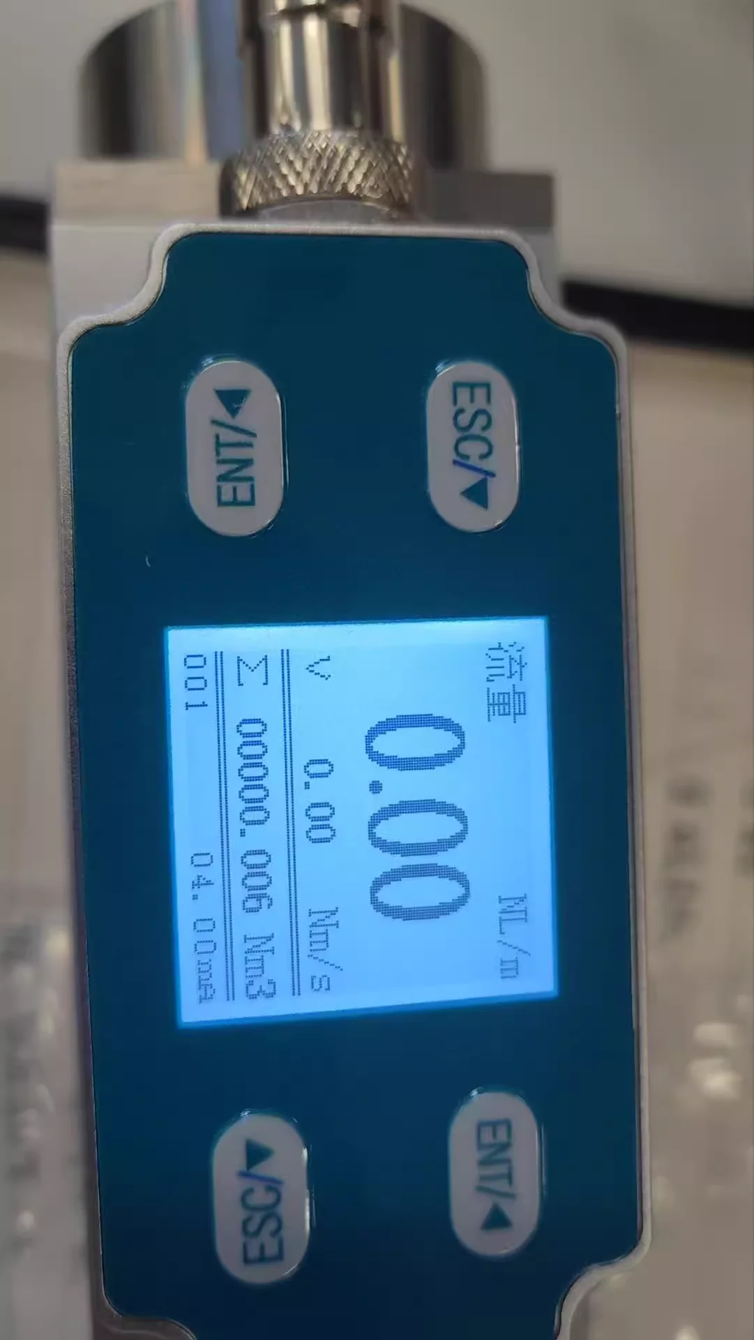 Thermal Mass Flow Meter 4-20Ma Air Nitrogen Methane Natural 485 Micro Flow Controller Valve