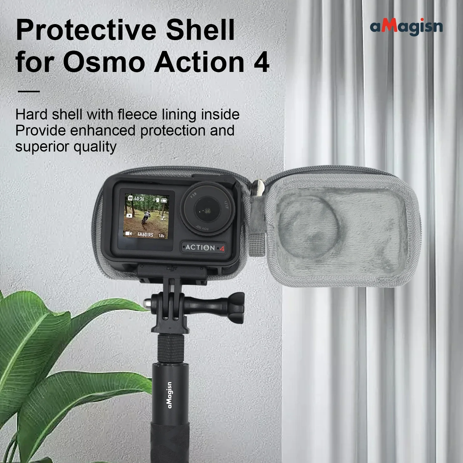 1pcs aMagisn Body Bag Mini storage bag Sport Camera Accessory for DJI Osmo Action 4/3