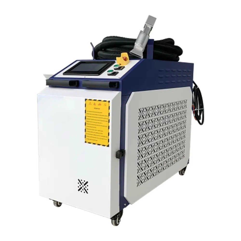 Portable 1000W/1500W/2000W Handheld Fiber Welding Machine 3-in-1 Cleaner Welder Cutter for Aluminum New Condition