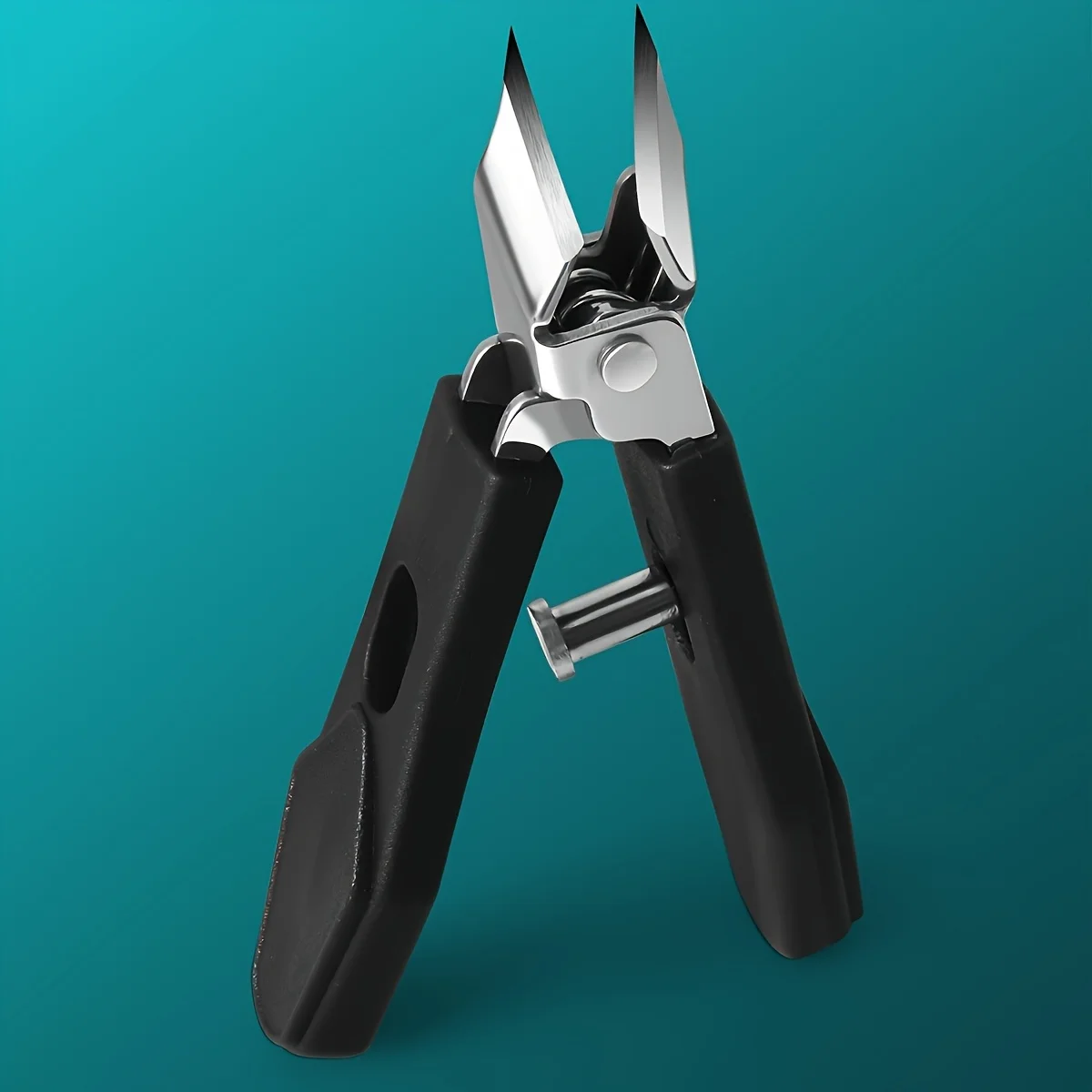 Stainless Steel Nail Clippers with Eagle Beak Design Super Pointed Nail Groove Thick Nail & Large Opening for Precision Cutting