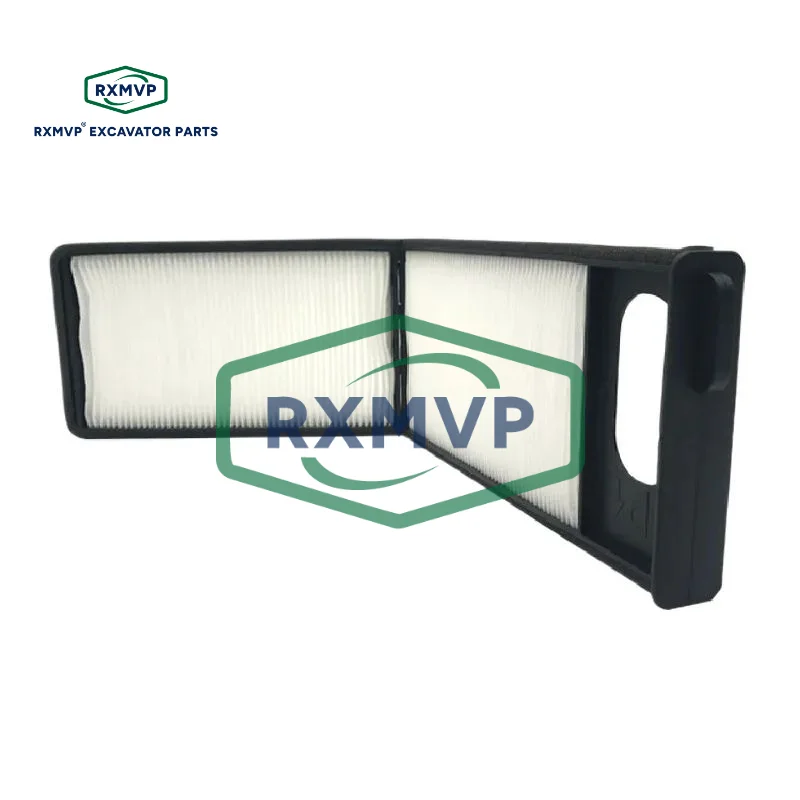 Kobelco Air Conditioning Filter Element Sk260 330 350 480-8 Ultra Eight Inner And Outer Filter Mesh Filter Excavator Accessori