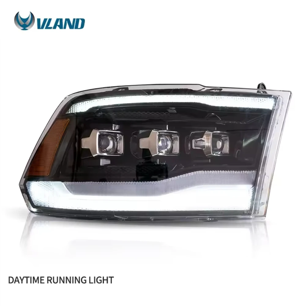 Car Headlight LED Head Lights Head Lamp CLASSIC Assembly Front Lamp For DODGE RAM 1500/2500/3500 2019-UP Headlights