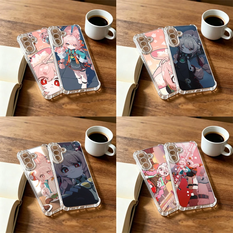 Zhao Z-Zenless Zone Zero ZZZ Phone Case For Samsung A12 A13 A14 A22 A23 A24 A32 A33 A34 A52 A53 A54 Galaxy A02S A03CORE A04E A04