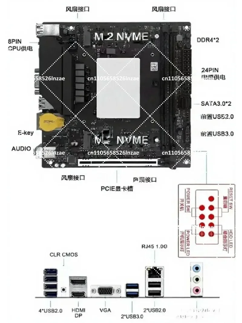 Q1HY I9 Main Board Onboard CPU Suite 13th Gen 13900/12700H for Gaming And Office DDR4 Support Motherboard
