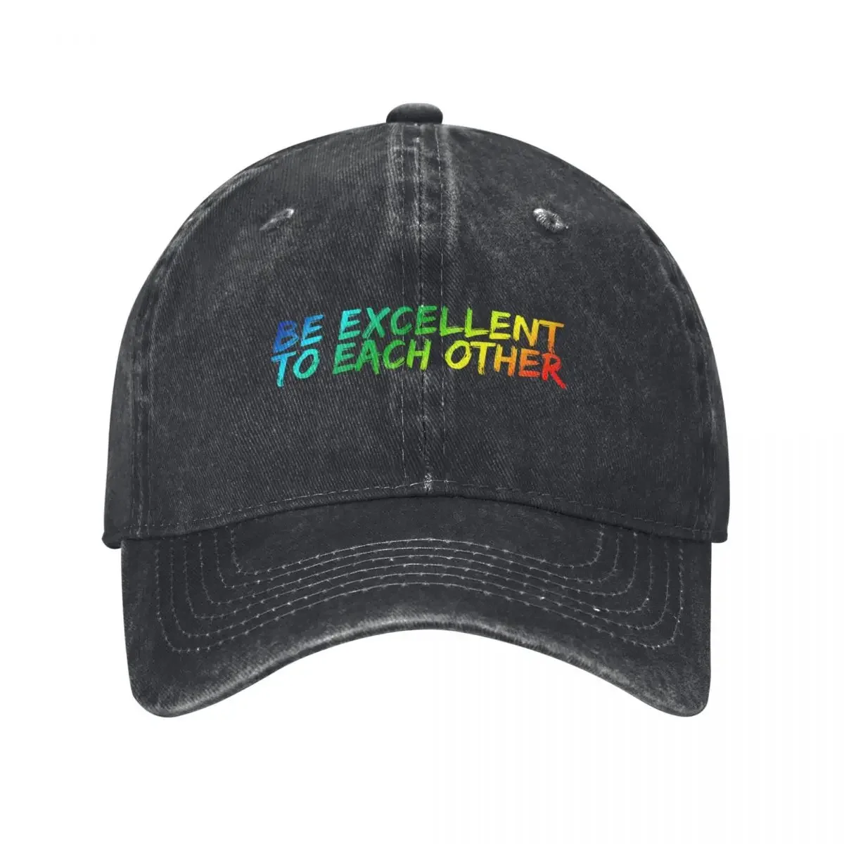 Be Excellent To Each Other Baseball Cap Hip Hop Sunscreen Anime Mens Women's