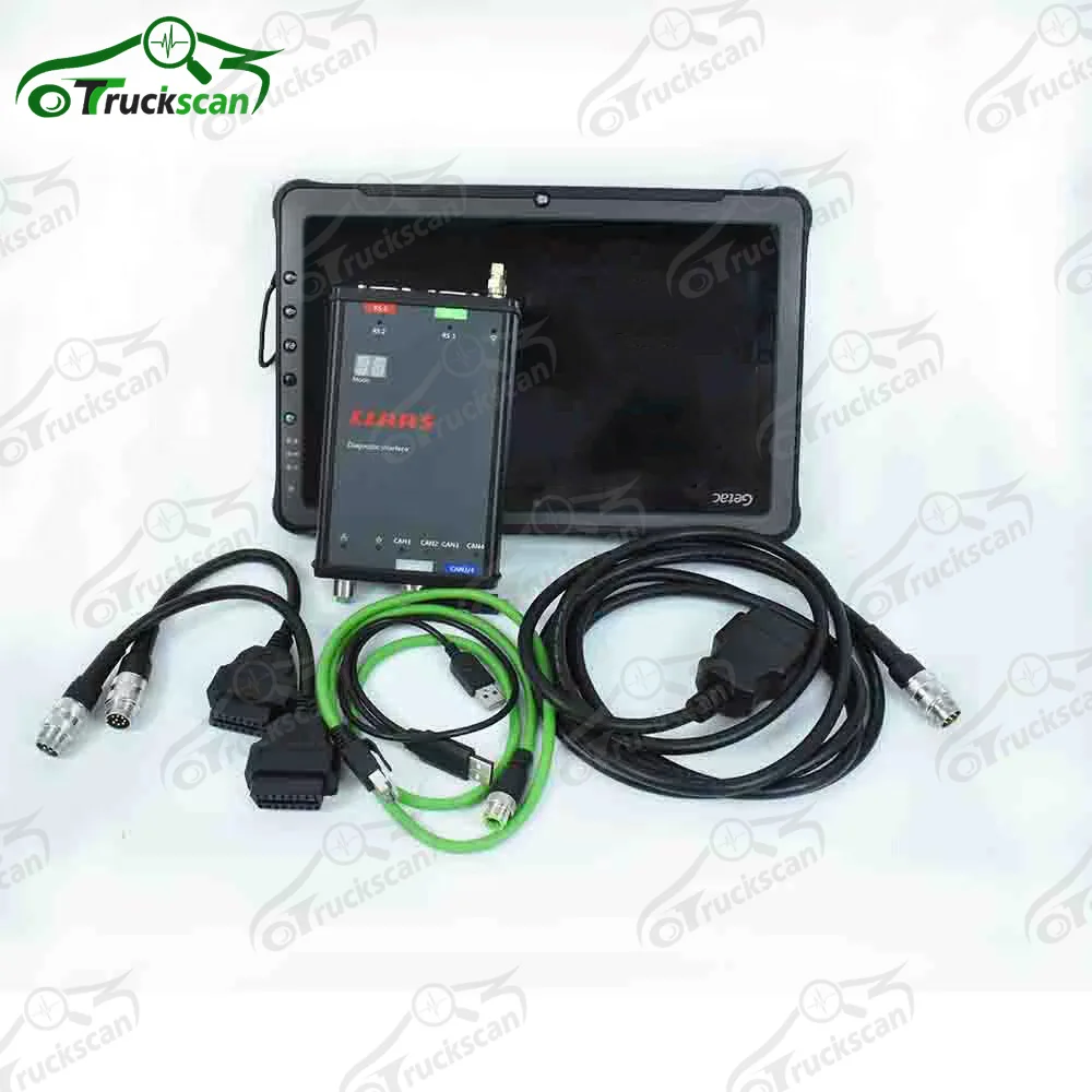 F110Tablet+For (4 CAN, Wi-Fi) CLAAS diagnostic interface agriculture tractor construction truck diagnostic scanner tool