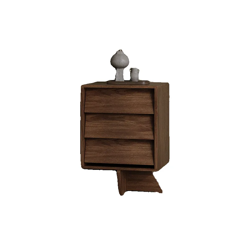 wabi-sabi wind, simple solid wood porch cabinet, home living room storage locker