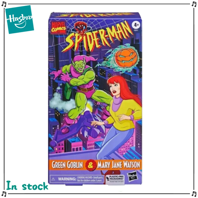 Figura Original de Hasbro MARVEL LEGENDS, Duende Verde, Mary Jane, Modelo de Anime, Juguete de Regalo, Adorno