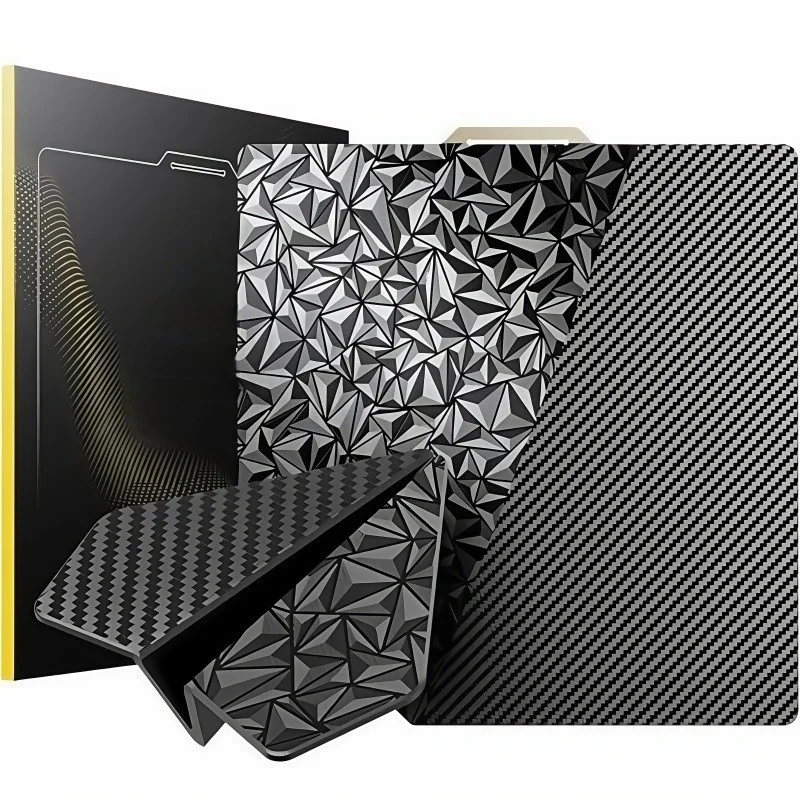 

Для Bambulab Build Plate 257x257 мм Пружинный стальной лист PEI PEO H1H Pey Sheet A1 X1C X1E P1P P1S сборная пластина 3d-принтер Bamboo Lab