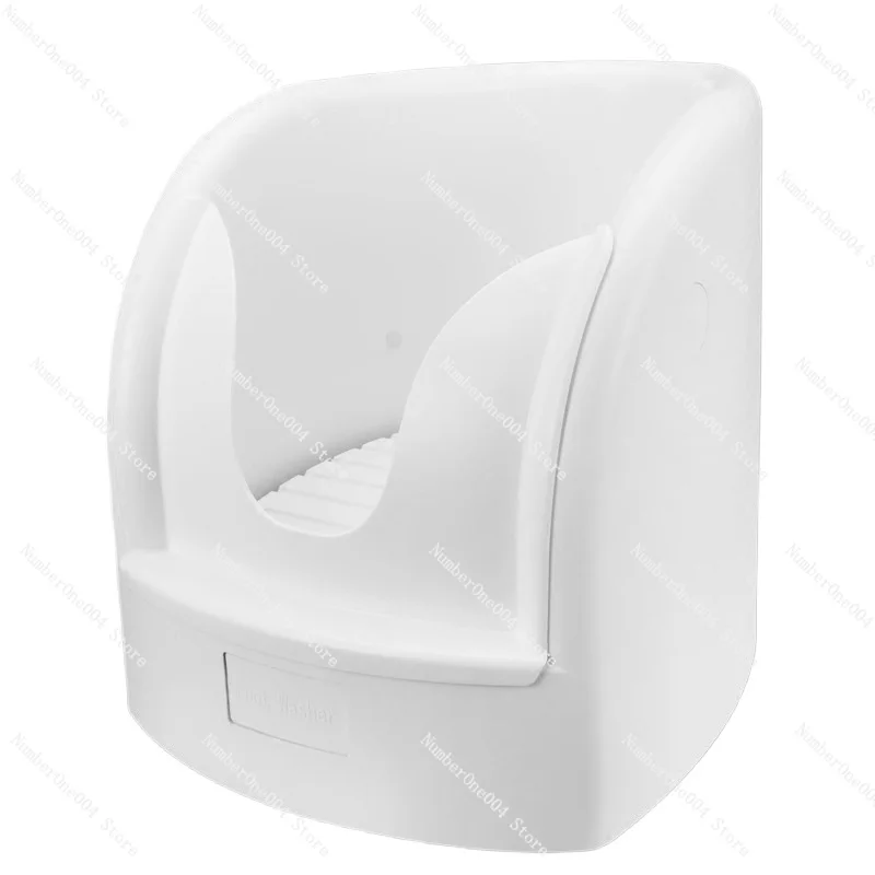 

Press spray rinse foot washer plastic Muslim foot wash basin portable and easy to use