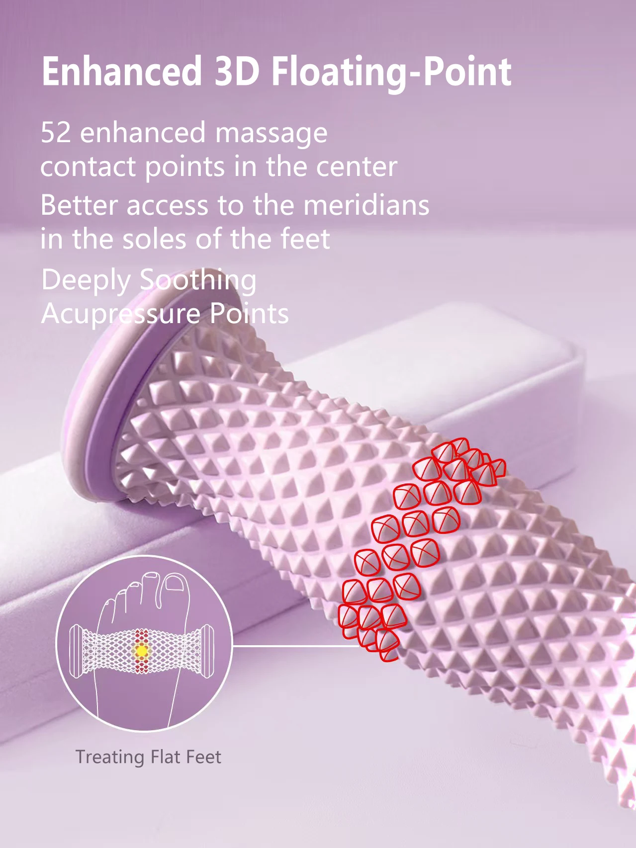 Yoga Exercise Foot Fascia Wheel Muscle Network Leg Relaxation Roller Fitness Foot Massage Relaxation Roller