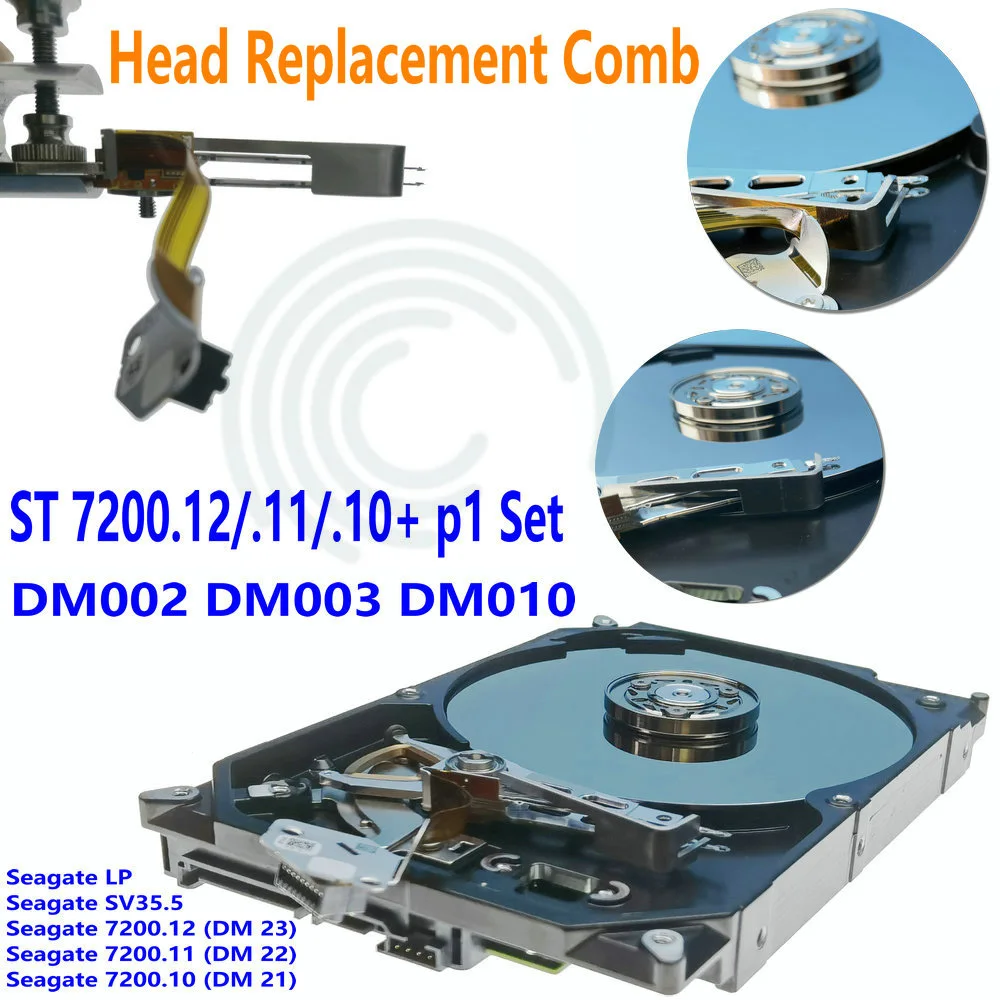 Hard Disk Data Repair Auxiliary Tool Head Unstick Magnetic Head Replacement Comb For Seagate 7200.11/12 Hard Drive