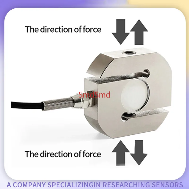 Round S Load Cell Weighing Sensor Tension/Compression Force Transducer Electronic Scale Hook/Batching Scales Automation Machine