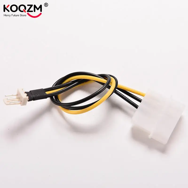 

1pc 20cm 4 Pin Molex IDE To 3 Pin PC Computer CPU Case Fan Power Connector Cable Adapter