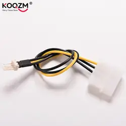 1pc 20cm 4 Pin Molex IDE To 3 Pin PC Computer CPU Case Fan Power Connector Cable Adapter