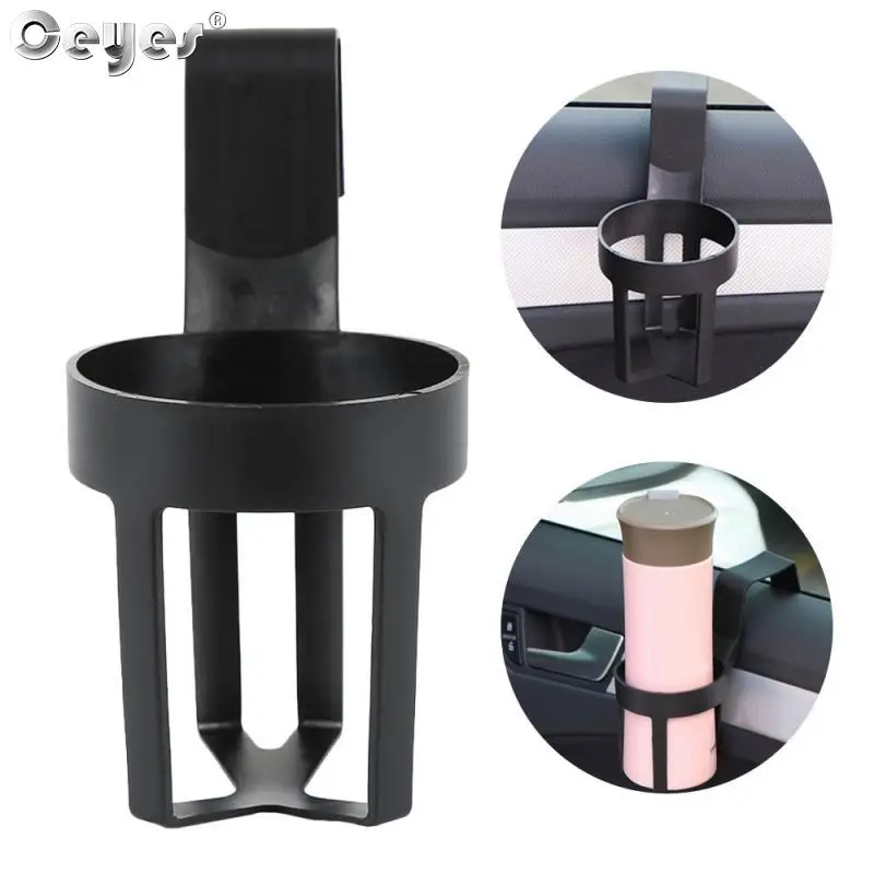 1 Pcs Portable Durable Black Car Cup Holder Window Dash Mount Drink Bottle Holder Stand Container Hook For Car Truck Interior