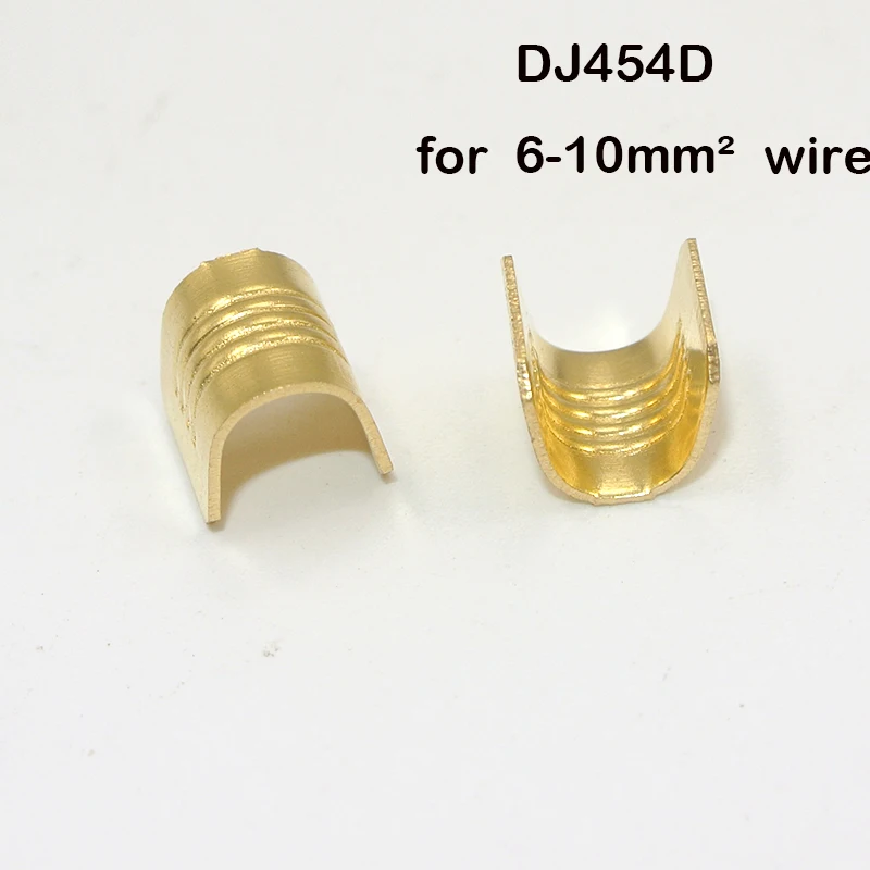 100 Stks/partij DJ454A/B/C/D /T U-Vormige Terminal Tab Koude Inserts Connectors/terminal Connector Kabel/Draad Kabelschoen, 1-10mm2