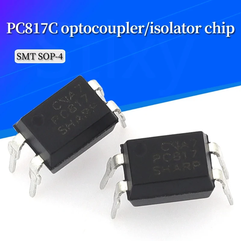 20/100/200Pcs PC817 Optocoupler Isolation Board EL817 817 817C FL817C PS817C DIP-4