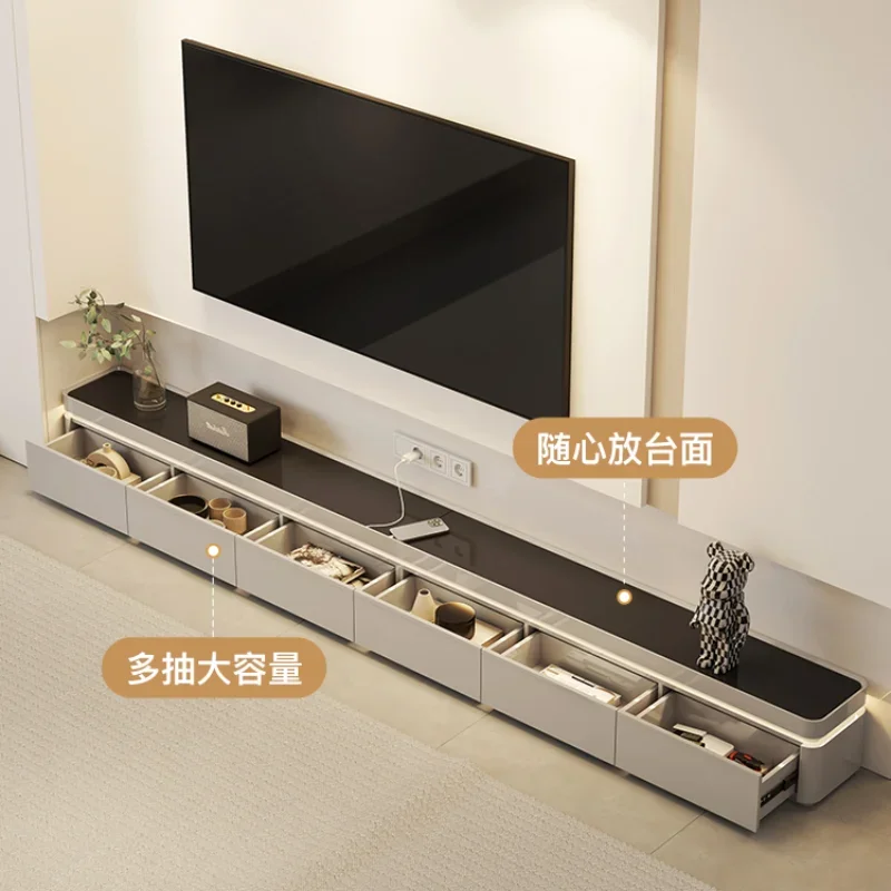 Mueble Tv Entertainment Center Wood Stand Luxury Home Furniture Monitor Cradle Modern Cabinet Table Mesa De Living Room Pedestal