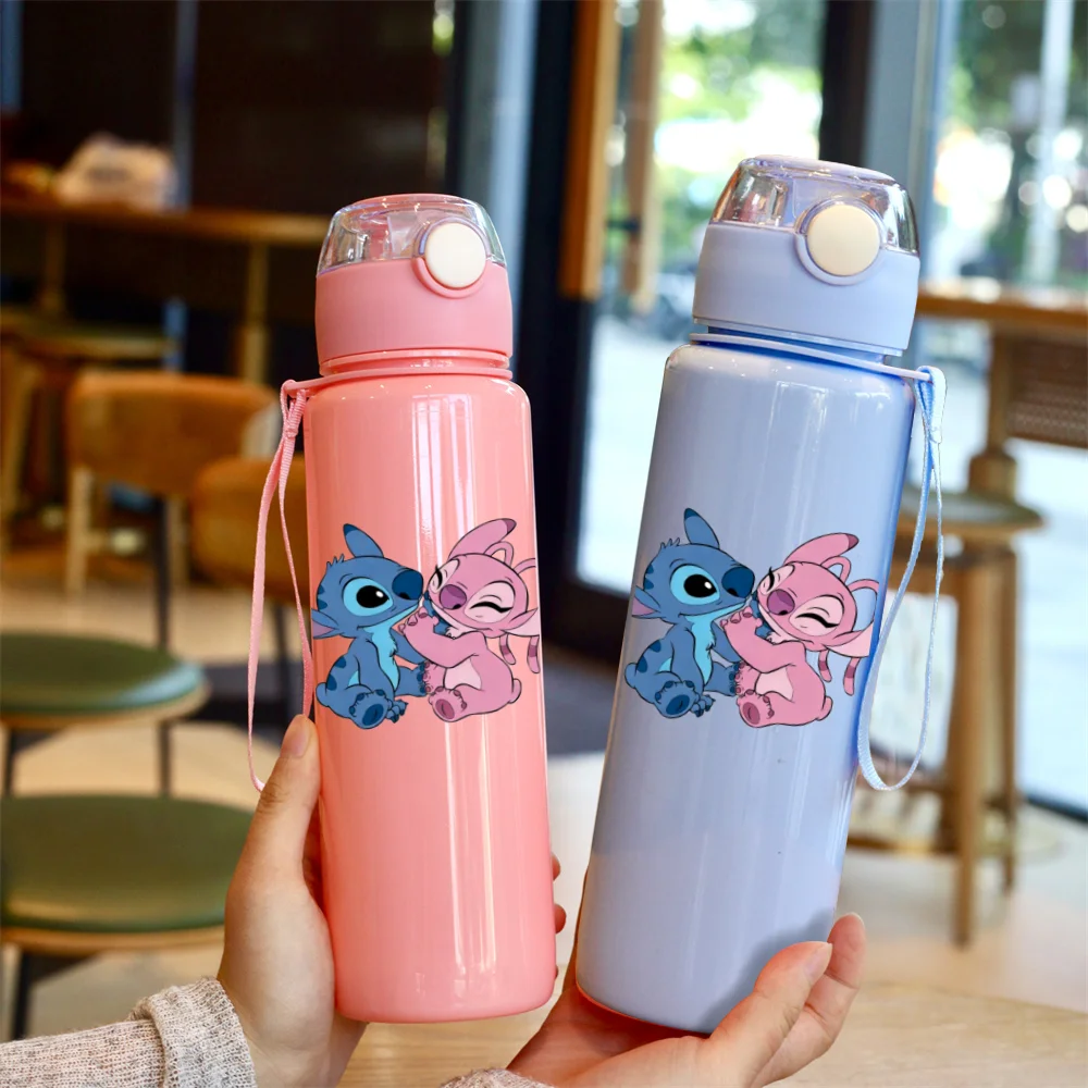 3D Printed Cartoon Pattern Water Bottle - Cute Stereoscopic Design, Fade-Resistant, Scratch-Proof, Leakproof Large-Capacity Cup