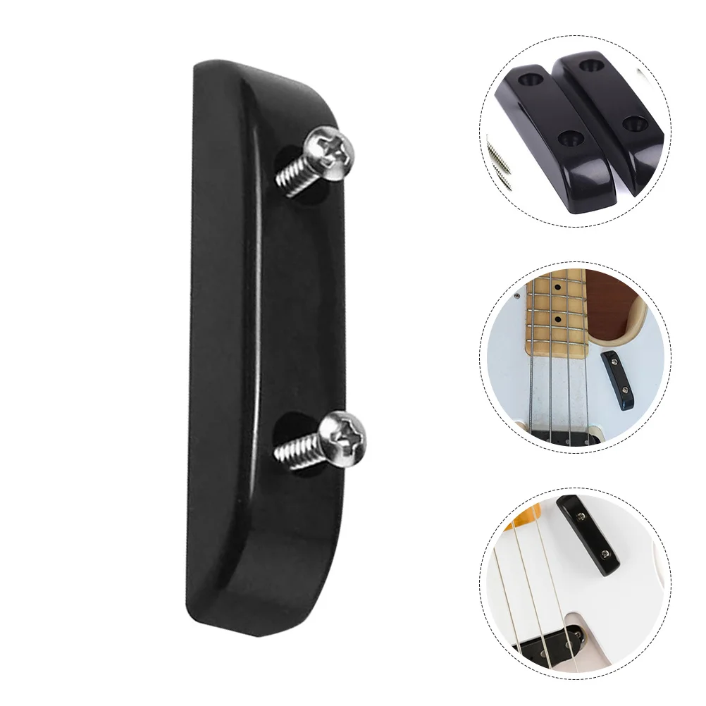 

1 set Bass Thumb Rest Bass Guitar Finger Stand With Screws Lightweight Non Slip Design Guitar Accessories Instrument Parts