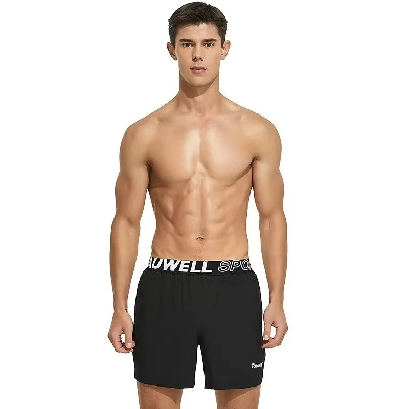 Men Quick Dry Sports Shorts Lightweight Athletic Pants For Football Rugby Badminton Running Fitness Training
