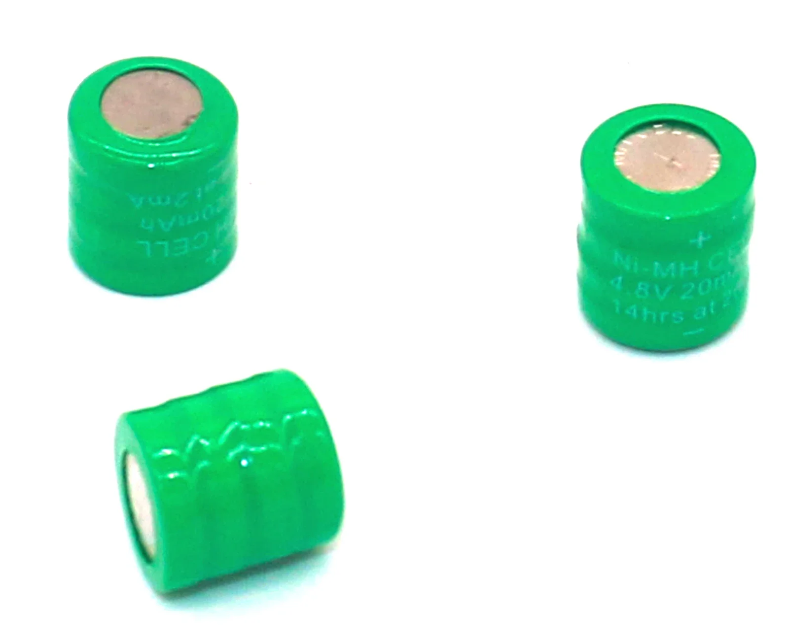 3pcs 4.8V 20mAh Ni-MH Button Battery for Car Torch Lenser 7575 4S 250mAh Cordless Telephone T334 PLC CNC Data Backup Power