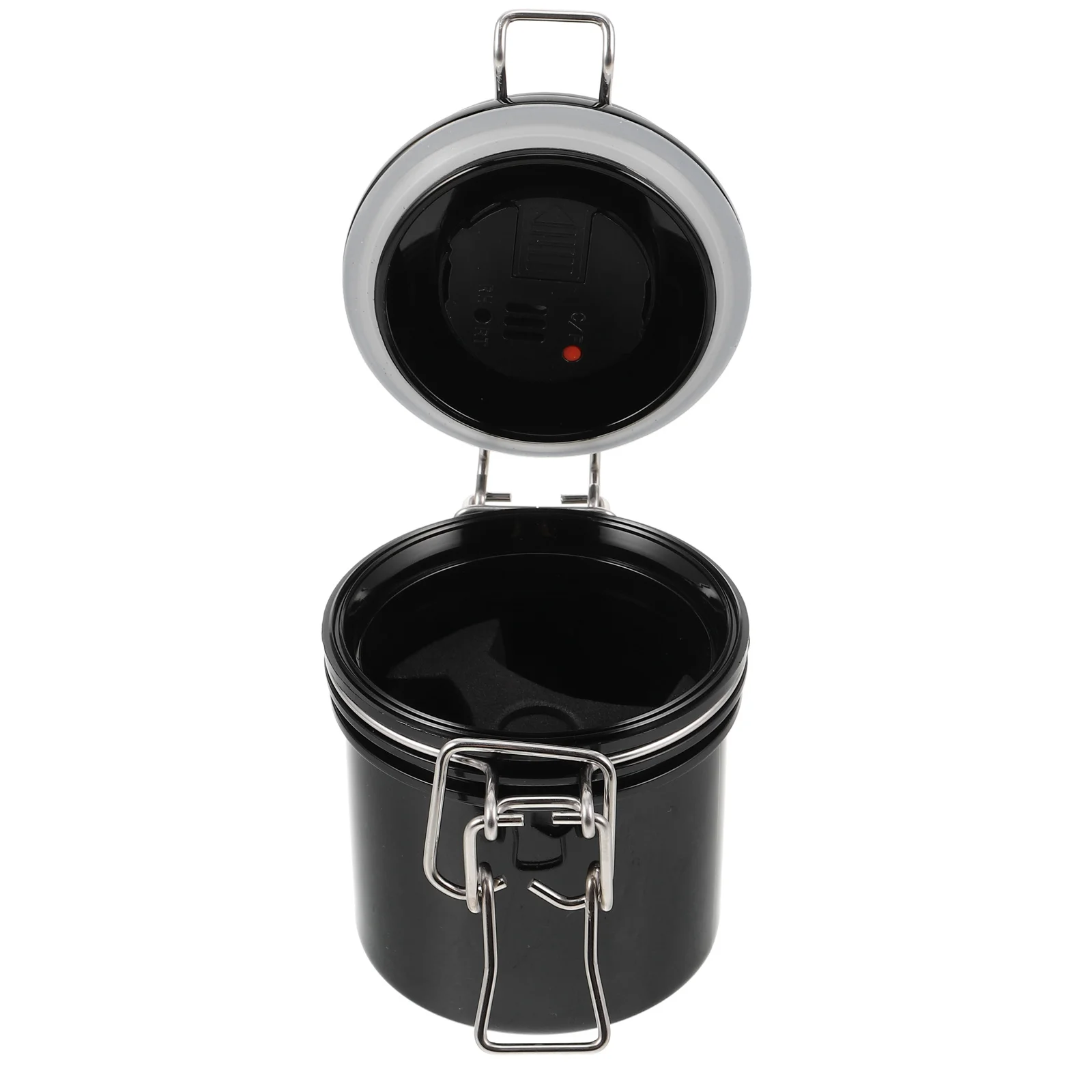 Wimpern-Aufbewahrungsbehälter, luftdichtes Wimpernverlängerungsglas, feuchtigkeitsbeständig, leicht, tragbar, für Salon- und Heim-Organizer, Kleber