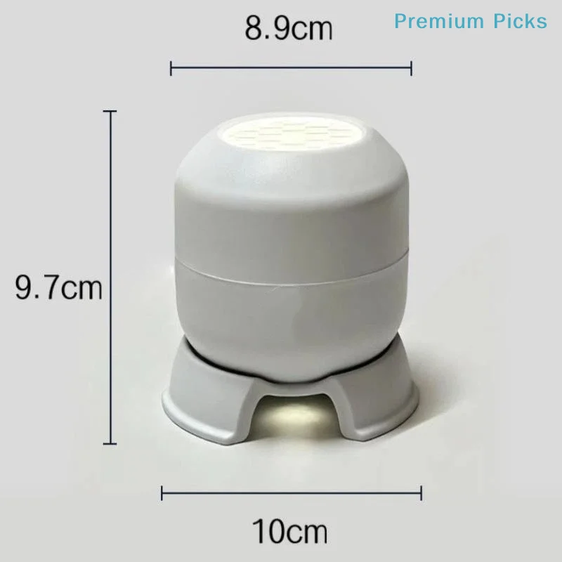 portableLED Ocean Projector Light 360 Degree Rotating Dynamic Night Lamp USB Powered For Bedroom Kids Sleep Decoration