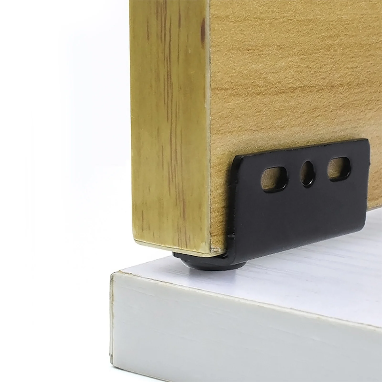 

2 Set Invisible Wooden Door Hinges Pivot Clamp Furniture Magnetic Closure Cabinet Suction Catch Stainless Steel