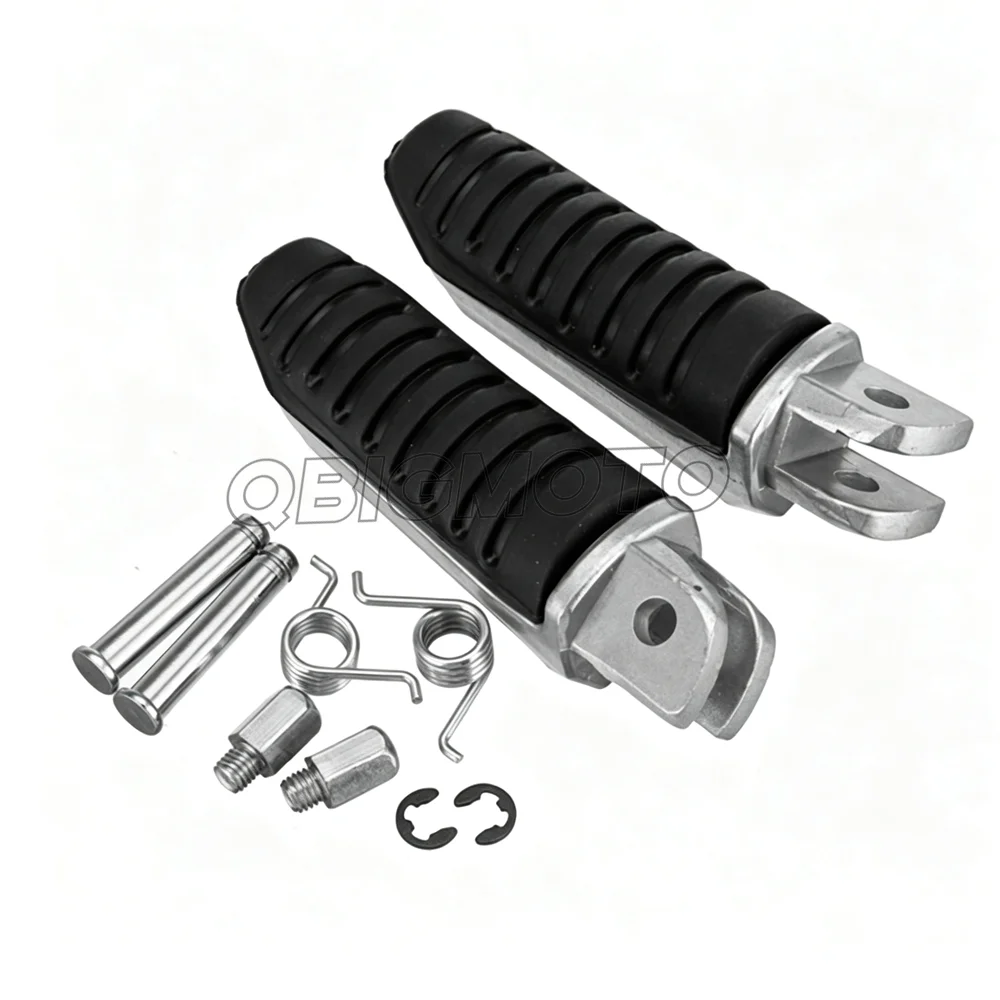 Motorcycle Front Rear Footpeg Footrests For Suzuki DL650 DL1000 V-Strom GSF650 GSF GSX 1250 GSX1300R Hayabusa GSX650 GSX BK 1300