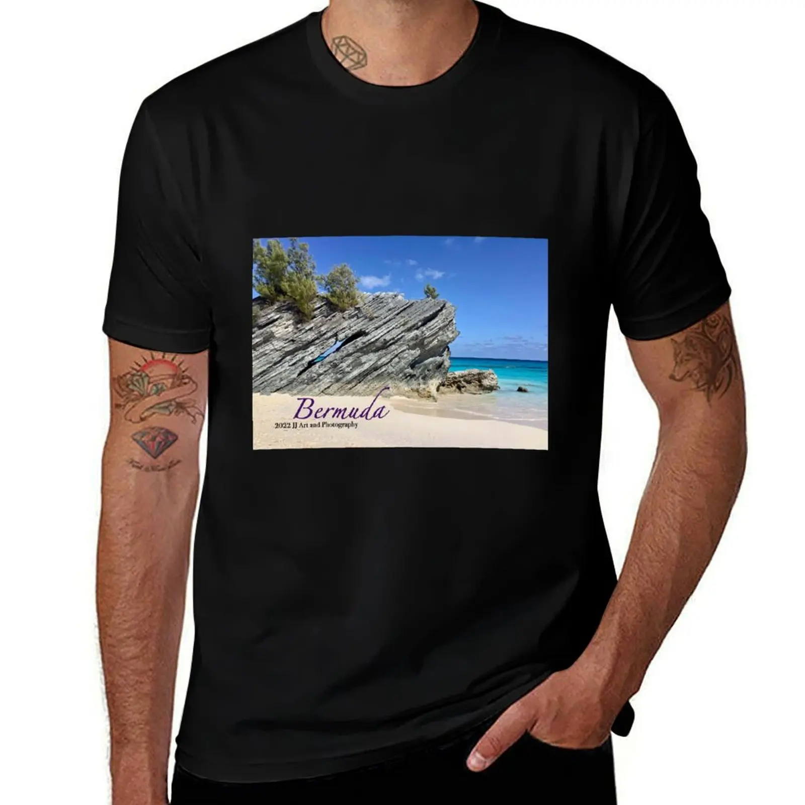 Horseshoe Bay Rock Formation T-Shirt Outdoor Activity Sports T-Shirt