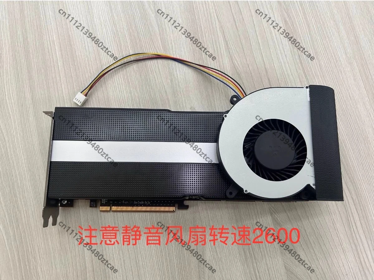 

GPU Active Cooling Fan Mod Kit, Full Cover Radiator Replacement for Server GPU Accelerator Cards, Compatible with MI Series &