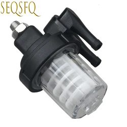 Assy do filtro de combustível para Yamaha, 2T, 5-90HP, 4T, F9.9-F50, 61N-24560-01, 61N-24560-00, Parsun, Hidea, Motor de popa Seapro, 61N-24560-00