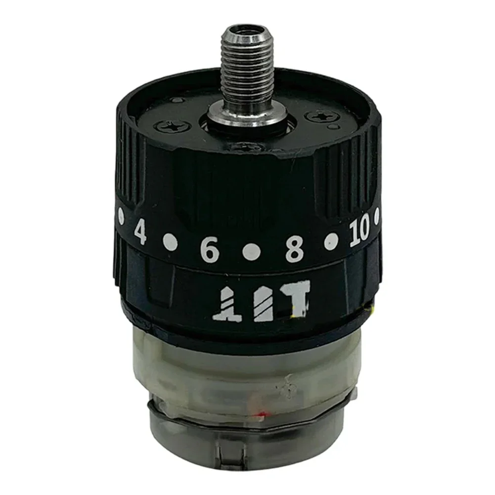 Black Cordless Tool Parts Gearbox For Cordless Electric Tool Dual Speed Gearbox Replacement Parts Self-lock Mechanism