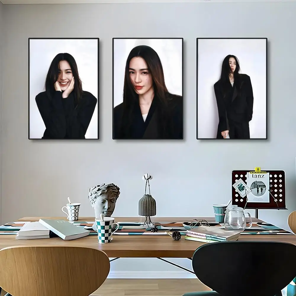 Actor Lingling Sirilak Kwong Poster Classic poster and wall art prints are suitable for living rooms, bedrooms,and home