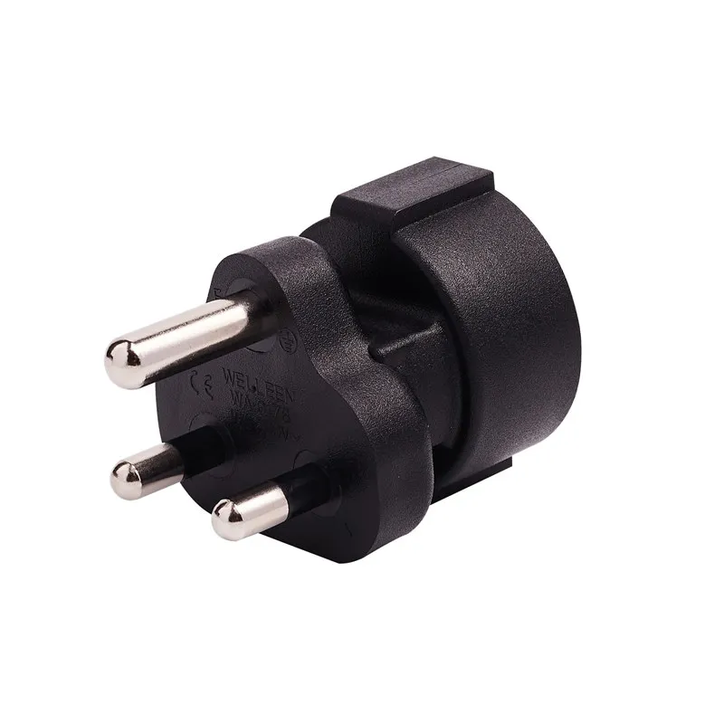 South Africa Male to Europe Female AC Adapter South Africa Plug Europen 3Pole Female