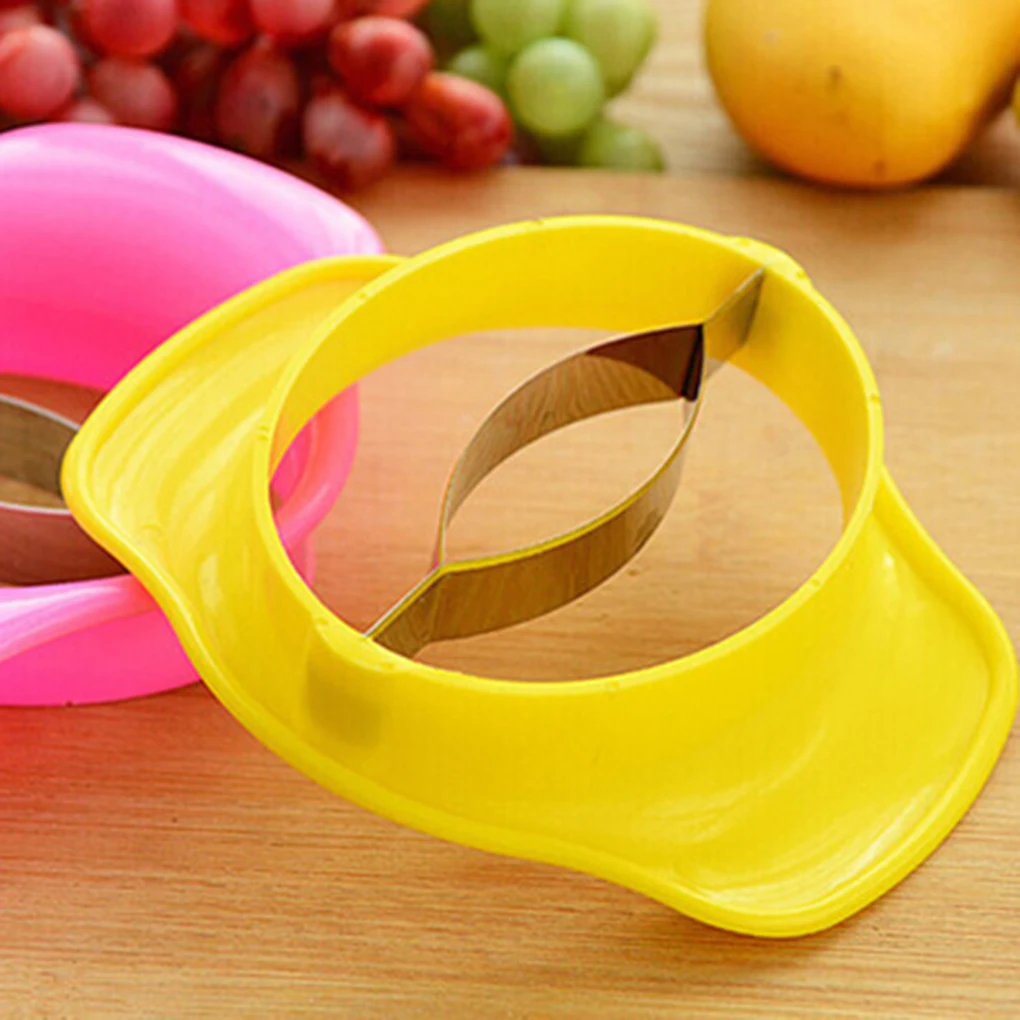 Mango Slicer Splitter Cutter Stainless Steel Fruit Split Corer Chopper Kitchen Gadget Tools Stainless Steel Mango Splitter