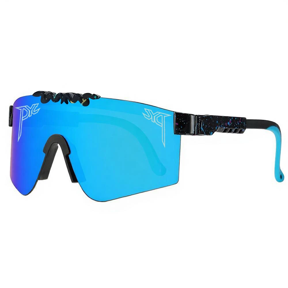 Alter 5–16 Jahre, Jungen und Mädchen, Jugend-Sonnenbrille, Kinder-Sonnenbrille, PITS OCTAL VIPERS TRABEC, Sport- und Wanderbrille, Baseball- und Softball-Brille – Detail 5