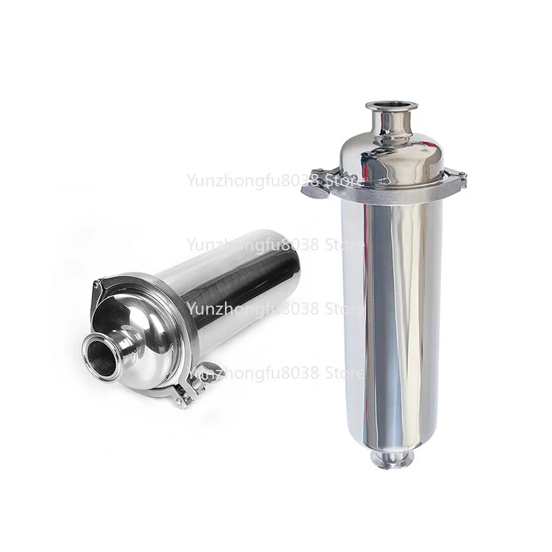 

Stainless Steel Pipeline Strainer 38mm 51mm Pipe Tri Clamp 100 Mesh Beer Homebrew Fitting Ferrule 50.5mm 64mm