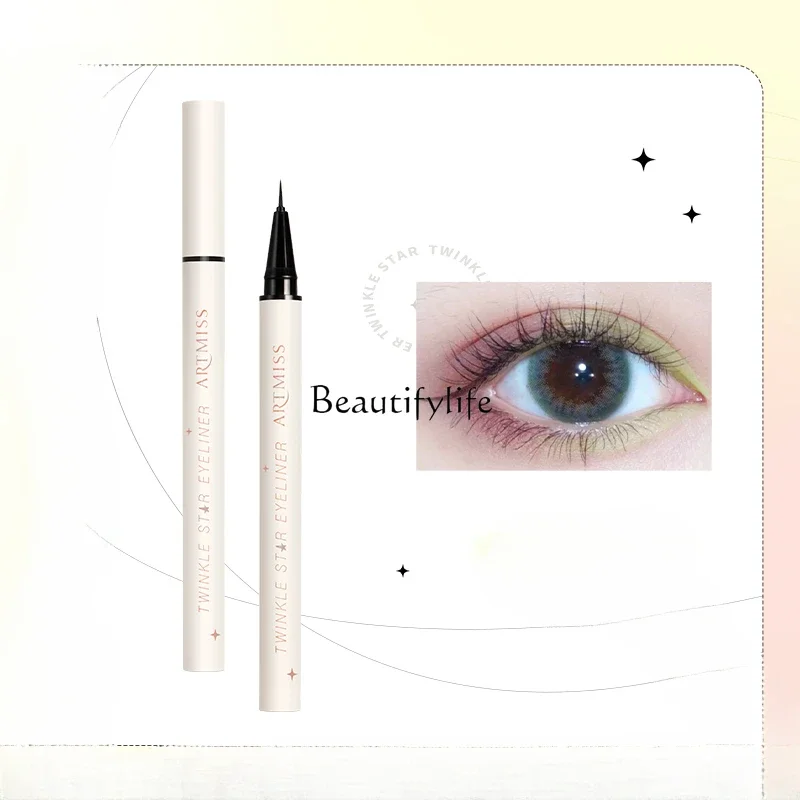 

Liquid Eyeliner Extremely Fine and Long-Lasting Fake Plain Face Novice Female Waterproof Smear-Proof Soft Head Not Smudge